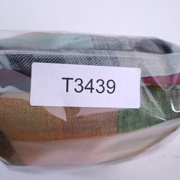 Porter Collective Plaid Patchwork Cargo Jogger Pants Size S - Picture 8 of 9